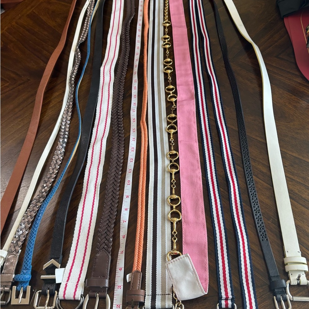 SOLD.  Women's Multicolor Belt Set  SOLD
                            SOLD